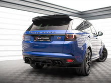 Load image into Gallery viewer, Maxton Design Central Rear Splitter (Vertical Bars) Land Rover Range Rover Sport SVR Mk2 - LR-RR-SPORT-2-SVR-RD1+RD2