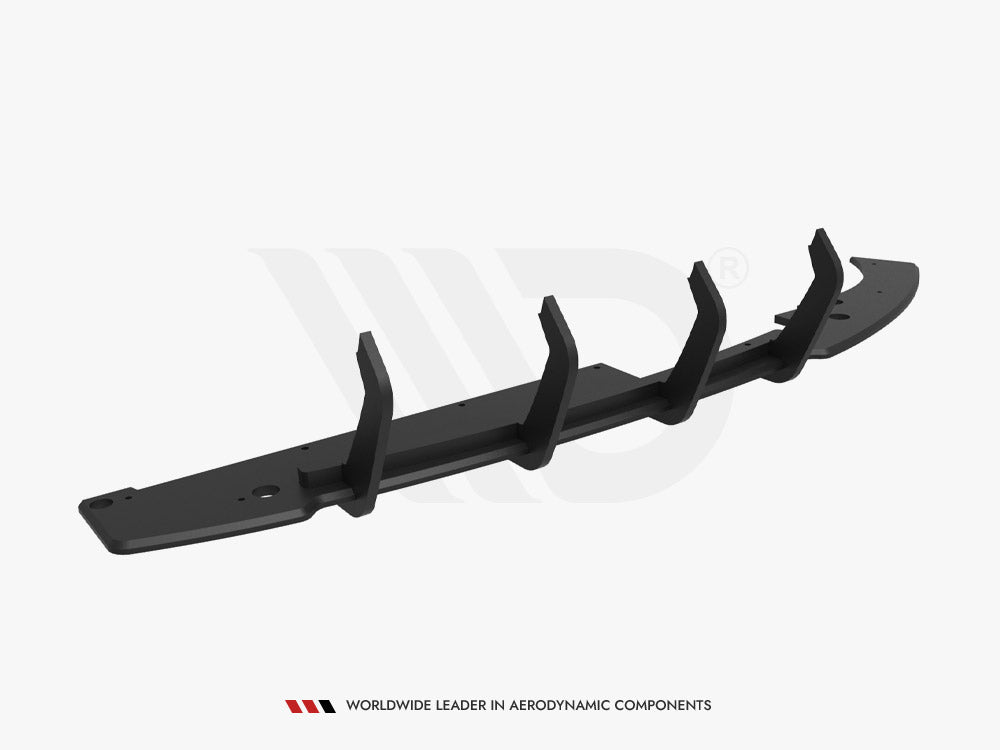 Maxton Design Street PRO Rear Diffuser BMW X3 M-Pack F25 - BMX325MPACKCNC-RS1