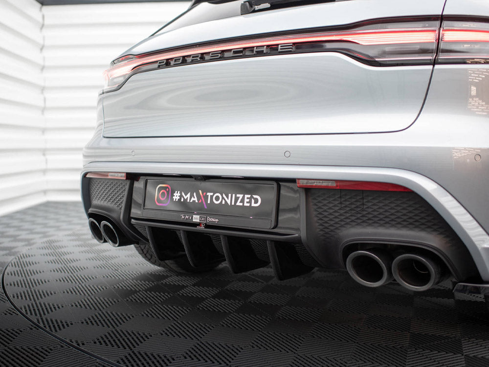 Maxton Design Rear Valance Porsche Macan Mk1 Facelift 2 - PO-MA-1F2-RS1