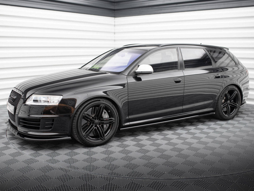 Maxton Design Side Skirts Diffusers V.2 Audi RS6 Avant C6 - AU-RS6-C6-SD2