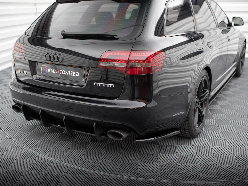 Maxton Design Rear Side Splitters Audi RS6 Avant C6 - AU-RS6-C6-RSD1