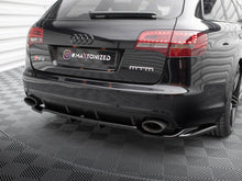 Load image into Gallery viewer, Maxton Design Central Rear Splitter (Vertical Bars) Audi RS6 Avant C6 - AU-RS6-C6-RD1+RD2