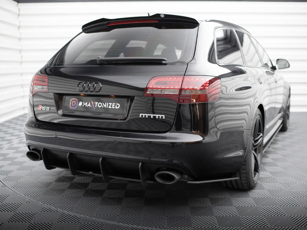 Maxton Design Street PRO Rear Diffuser Audi RS6 Avant C6 - AURS6C6CNC-RS2