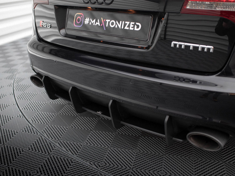 Maxton Design Street PRO Rear Diffuser Audi RS6 Avant C6 - AURS6C6CNC-RS2