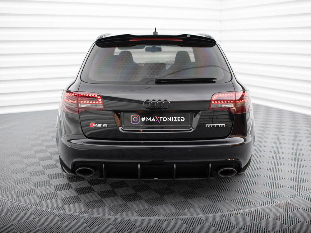 Maxton Design Street PRO Rear Diffuser Audi RS6 Avant C6 - AURS6C6CNC-RS2