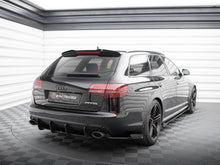 Load image into Gallery viewer, Maxton Design Street Pro Rear Side Splitters + Flaps Audi RS6 Avant C6 - AURS6C6CNC-RSD1+RSF1