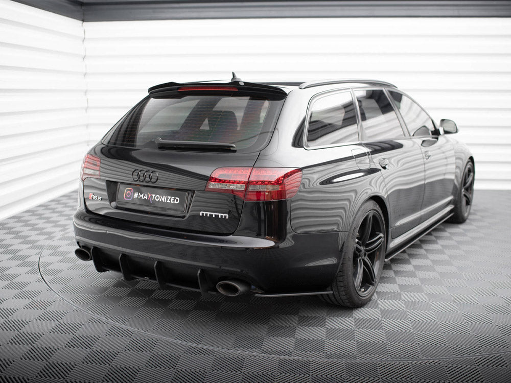 Maxton Design Street Pro Rear Side Splitters Audi RS6 Avant C6 - AURS6C6CNC-RSD1