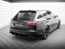 Load image into Gallery viewer, Maxton Design Street Pro Rear Side Splitters Audi RS6 Avant C6 - AURS6C6CNC-RSD1