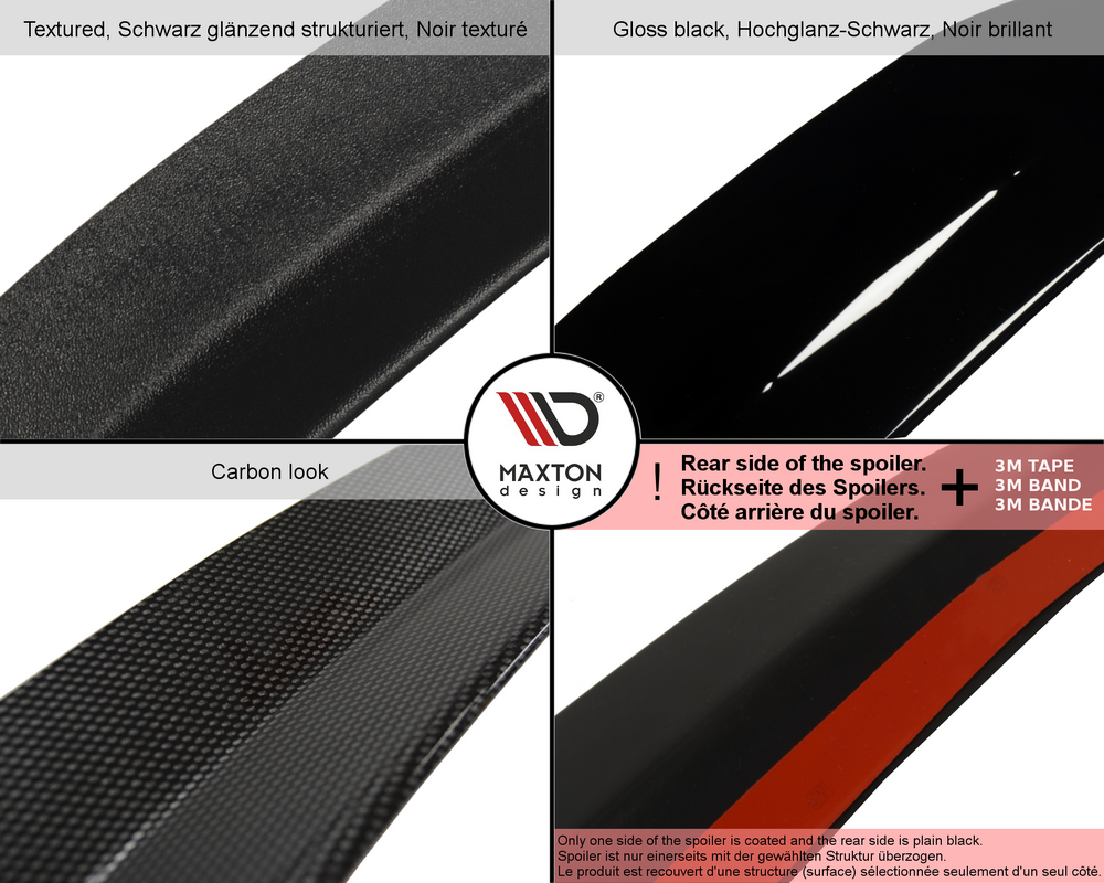 Maxton Design Bottom Spoiler Cap Subaru Impreza WRX STI (Blobeye) - SU-IM-2F2-WRX-STI-CAP1