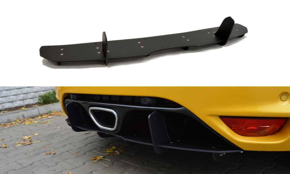 Maxton Design Rear Diffuser Renault Megane Mk3 RS - RE-ME-3-RS-CNC-RS1A