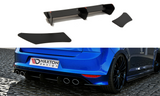 Maxton Design VW Mk7 Golf R (Hatchback 13-16) Rear Diffuser & Rear Side Splitters - VW-GO-7-R-HB-CNC-RS1A