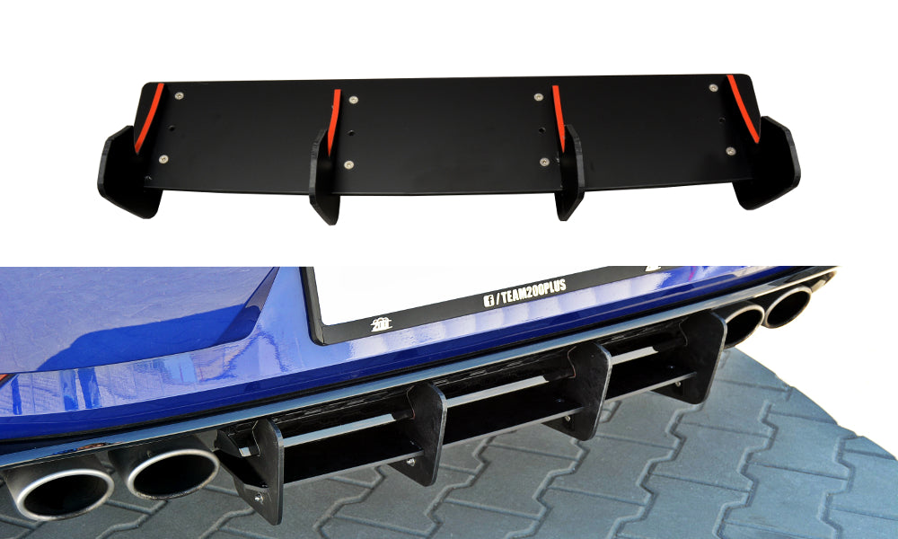 Maxton Design Rear Diffuser Volkswagen Golf R 7.5 - VW-GO-7F-R-CNC-RS1A