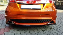 Maxton Design Central Rear Splitter Honda Civic VIII Type S/R (Without Vertical Bars) – HO-CI-8-TYPE-S/R-RD1