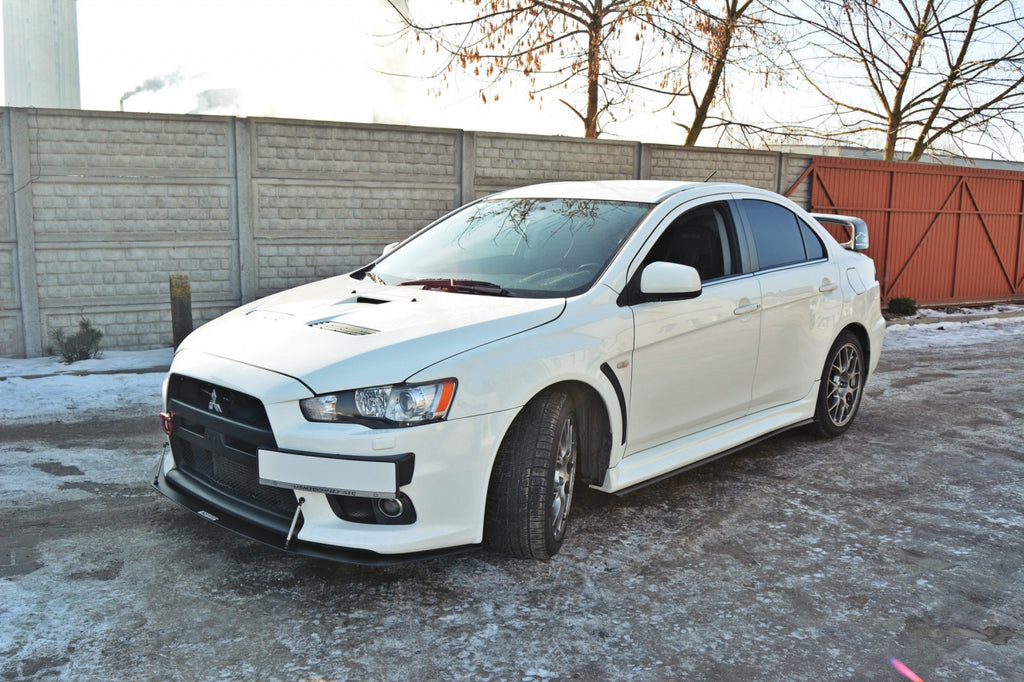 Maxton Design Racing Side Skirts Diffusers Mitsubishi Lancer Evo X - MI-LA-10-EVO-CNC-SD1A