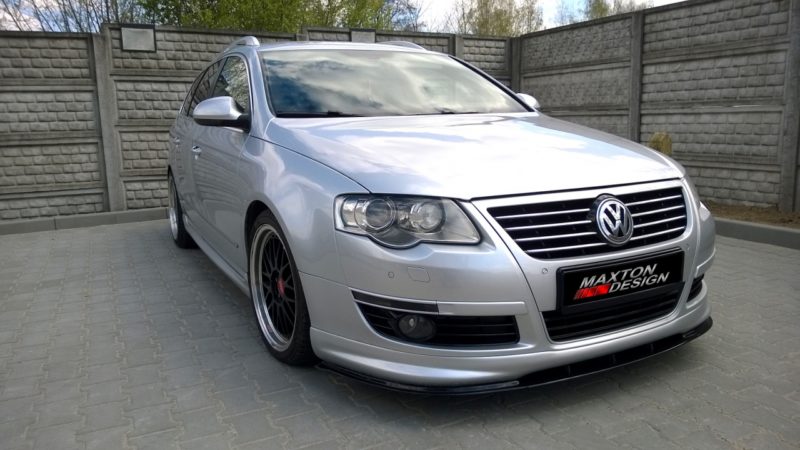 Maxton Design Front Splitter VW Passat B6 R-Line (2005-2010) – VW-PA-3C-RLINE-FD1