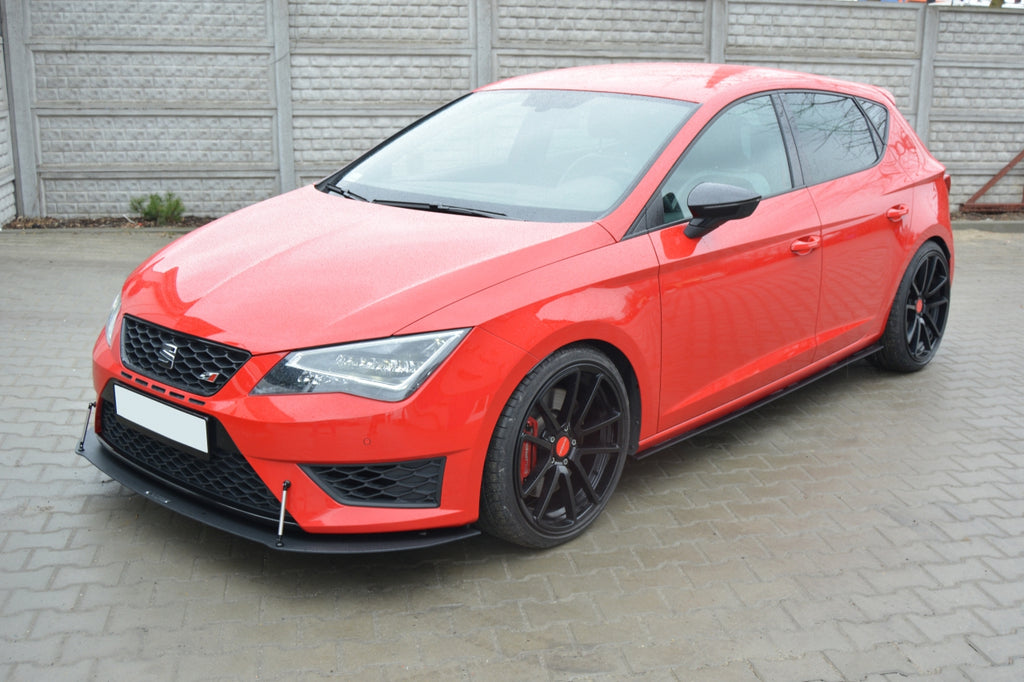 Maxton Design Racing Side Skirts Diffusers Seat Leon Mk3 Cupra/FR - SE-LE-3-FR-CNC-SD1A