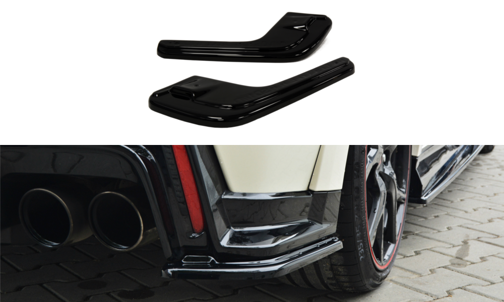 Maxton Design Rear Side Splitters Honda Civic Mk9 Type R (2015-2017) - HO-CI-9-TYPE-R-RSD1