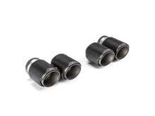 Load image into Gallery viewer, BMW G8X M3/M4 Akrapovic Round Carbon Tail Pipe Set