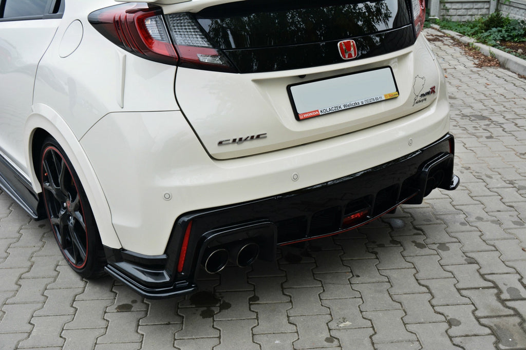 Maxton Design Rear Side Splitters Honda Civic Mk9 Type R (2015-2017) - HO-CI-9-TYPE-R-RSD1