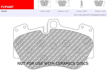 Load image into Gallery viewer, FCP4467H - Ferodo Racing DS2500 Front Brake Pad - Audi/Porsche