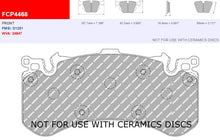Load image into Gallery viewer, FCP4468H - Ferodo Racing DS2500 Front Brake Pad - Audi A6/A7/A8