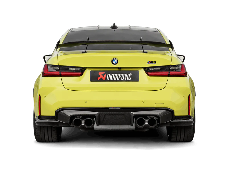 BMW G80 M3 Akrapovic Rear Carbon Wing Fitting Kit