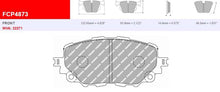 Load image into Gallery viewer, FCP4873H - Ferodo Racing DS2500 Front Brake Pad - Mazda MX-5