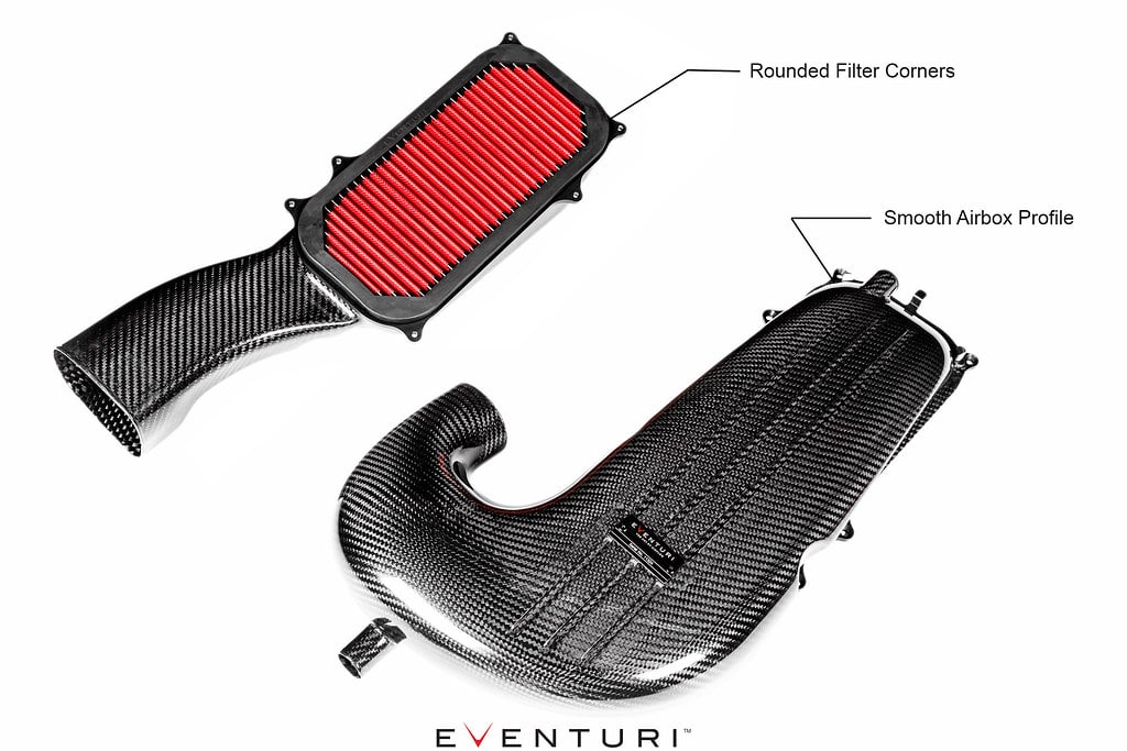 Eventuri Mercedes C63 AMG (W205) Carbon Fibre Air Intake  EVE-C63S-CF-INT