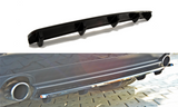 Maxton Design Central Rear Splitter Alfa Romeo 159 (With Vertical Bars) - AL-159-RD1+RD2