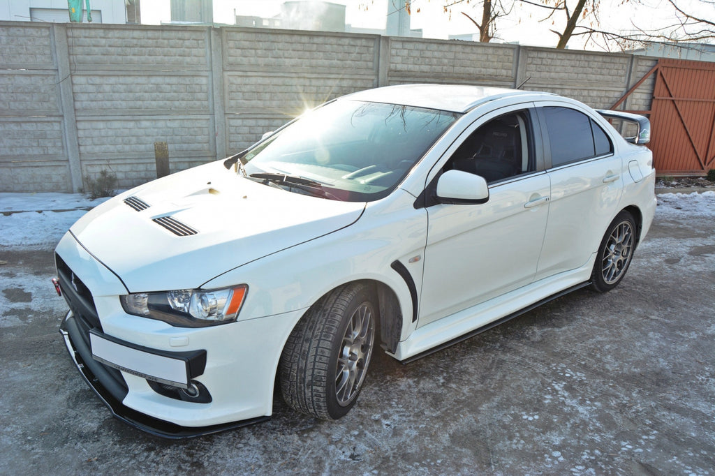 Maxton Design Side Skirts Diffusers Mitsubishi Lancer Evo X - MI-LA-10-EVO-SD1