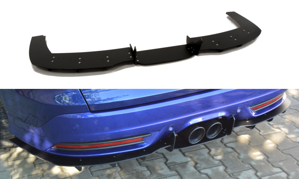 Maxton Design Rear Diffuser Ford Focus 3 ST Estate (Fits ST Estate Version Only) - FO-FO-3-ST-VA-CNC-RS1A