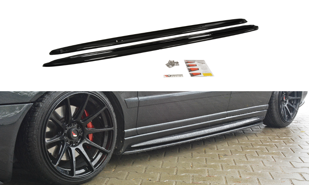 Maxton Design Side Skirts Diffusers Audi S4 B5 - AU-S4-B5-SD1