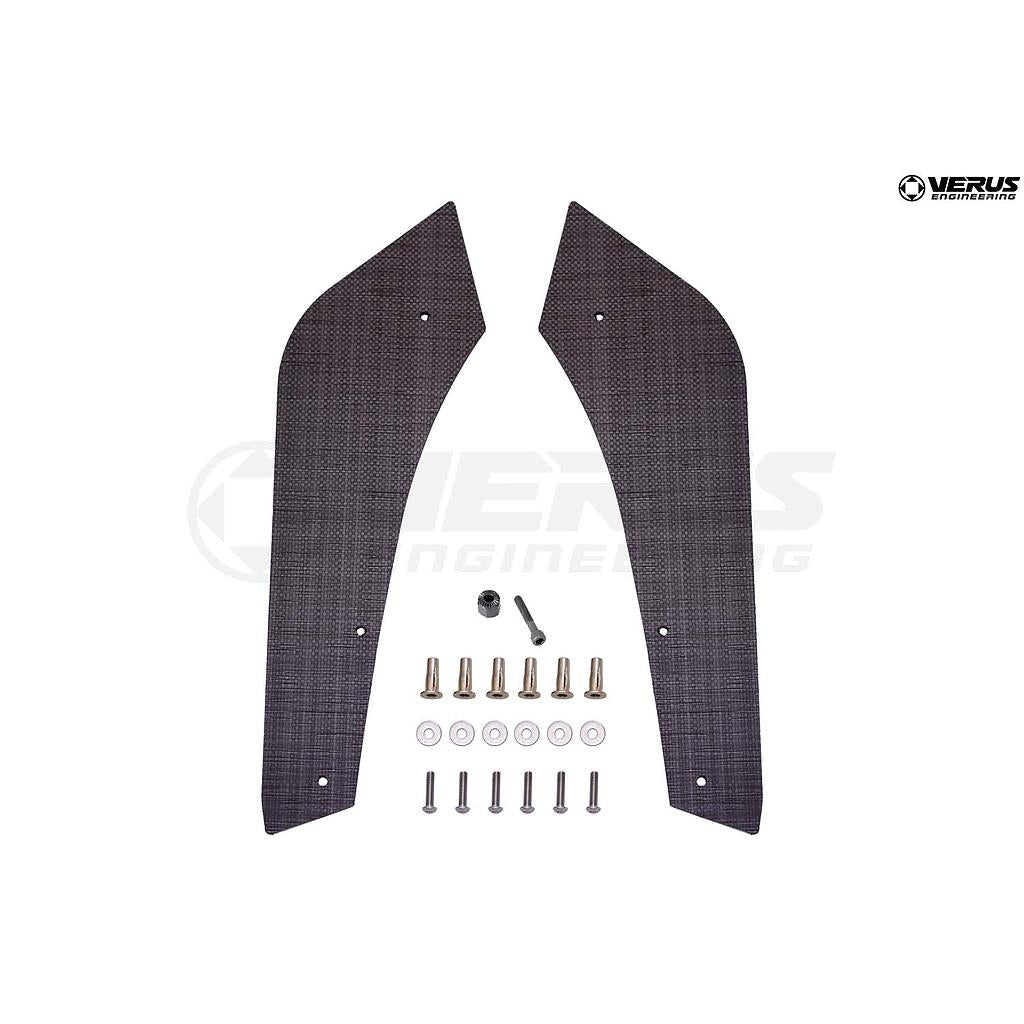 Carbon Polyweave Rear Spat Kit - Mk5 Toyota Supra (BLEMISH)