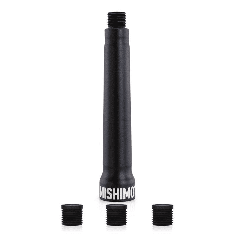 6" Aluminum Shift Knob Extender Black