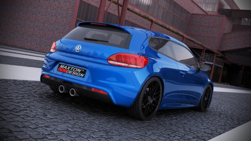 Maxton Design Rear Valance Volkswagen Scirocco Mk3 R With 2 Exhaust Holes – VW-SC-3-R-RS2