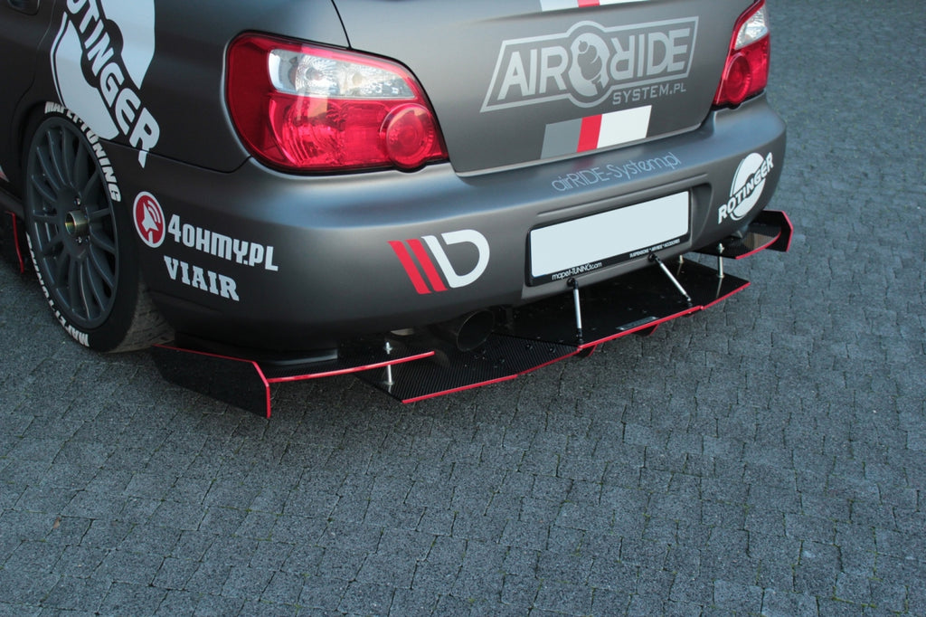 Maxton Design Rear Diffuser Subaru Impreza WRX STI (Blobeye) - SU-IM-2F2-WRX-STI-CNC-RS1A