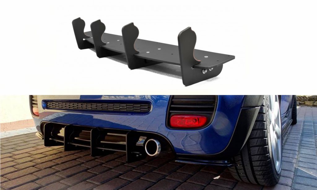 Maxton Design Rear Diffuser Mini Cooper R56 Jcw - MC-2-JCW-CNC-RS1A