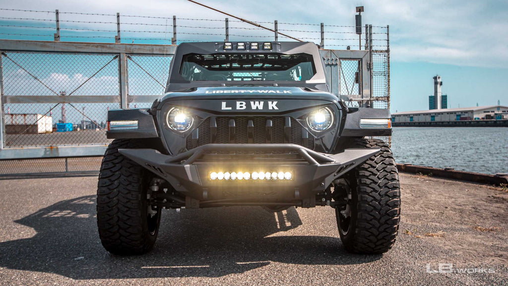 LB X Fairline Jeep Wrangler (JL) 2019- Body Kit FRP (LB59-01)