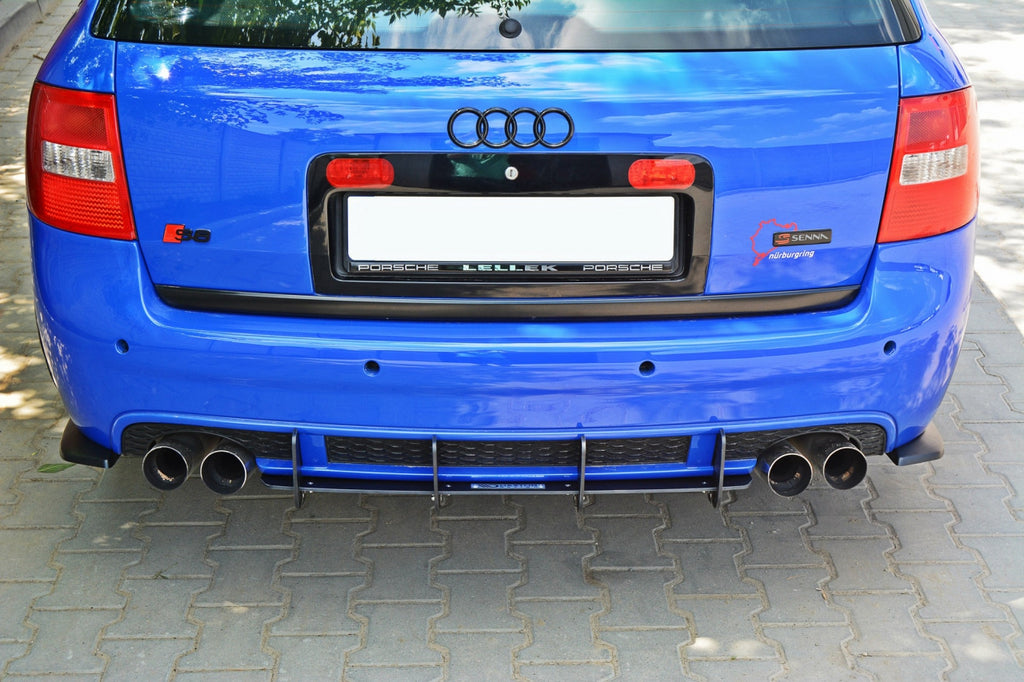 Maxton Design Rear Diffuser Audi RS6 C5 Avant - AU-RS6-C5-CNC-RS1A