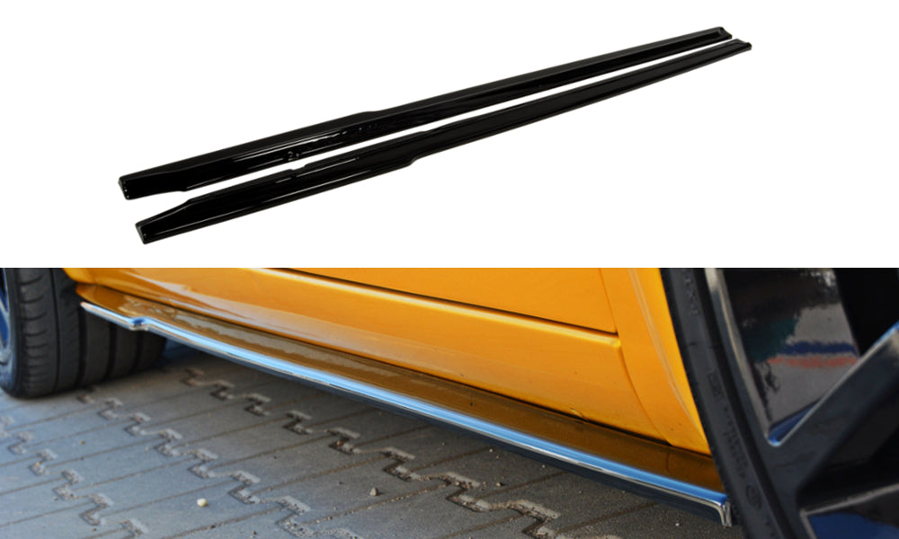 Maxton Design Side Skirts Diffusers Renault Megane Mk2 RS - RE-ME-2-RS-SD1