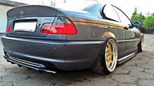 Load image into Gallery viewer, Maxton Design Central Rear Splitter BMW 3-Series E46 M-Pack Coupe (With Vertical Bars) – BM-3-46-C-MPACK-RD1+RD2