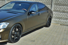 Load image into Gallery viewer, Maxton Design Side Skirts Diffusers Mercedes S-Class W221 AMG Lwb - ME-S-W221-AMG-SD1