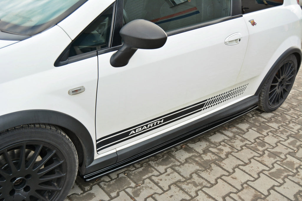 Maxton Design Side Skirts Diffusers Fiat Grande Punto Abarth - FI-GP-ABARTH-SD1