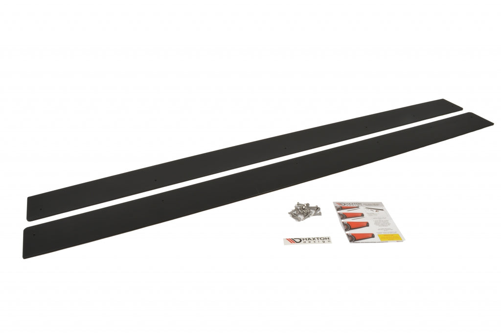 Maxton Design Racing Side Skirts Diffusers Mazda 3 Mk2 Sport (Preface) - MA-3-2-SPORT-CNC-SD1A