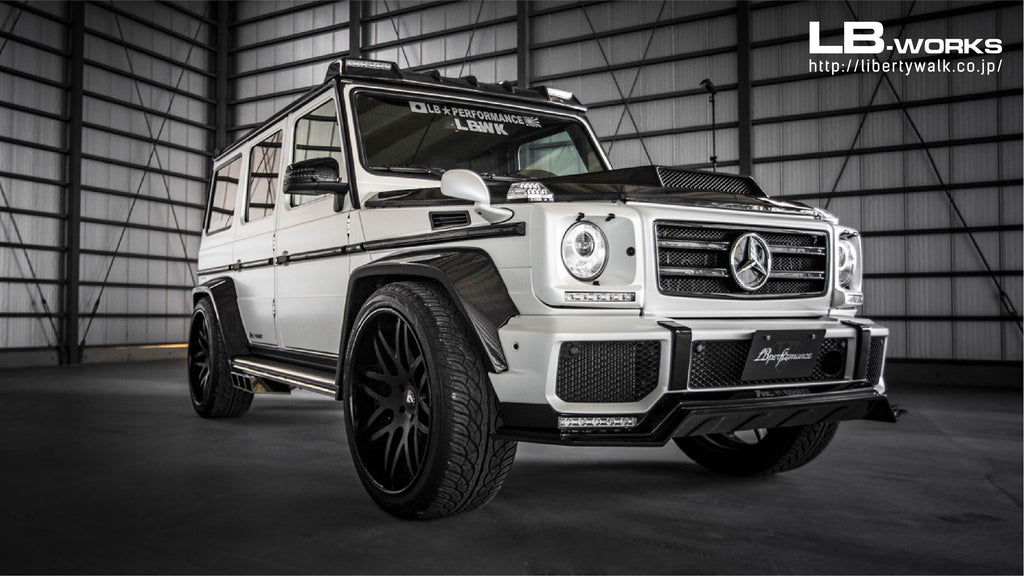 LB WORKS Mercedes G63 Light Body Kit Complete (FRP) (LB38-01)