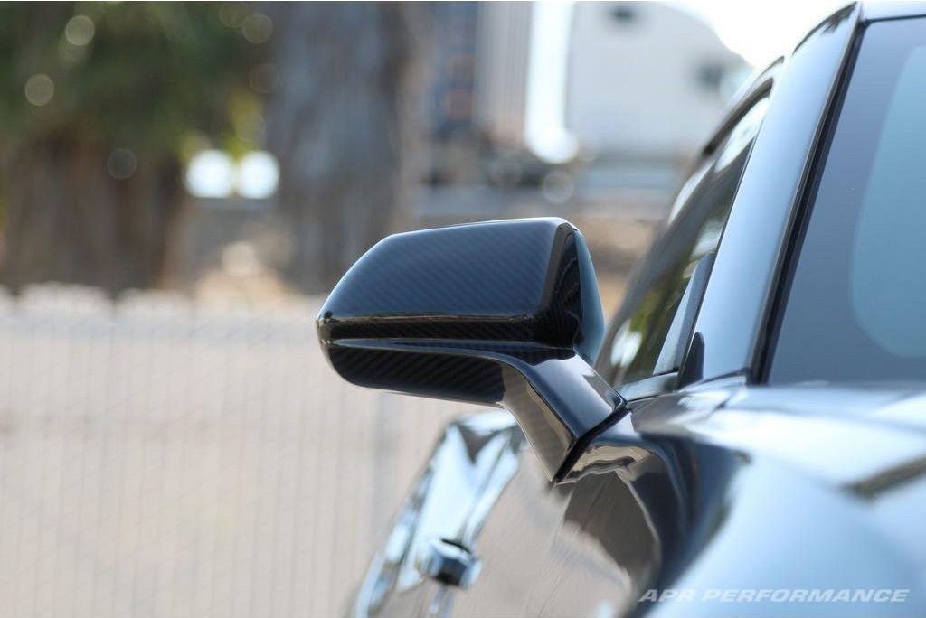 APR Performance Carbon Fiber Dimming Mirror Covers for 6th Gen Chevrolet Camaro ZL1
