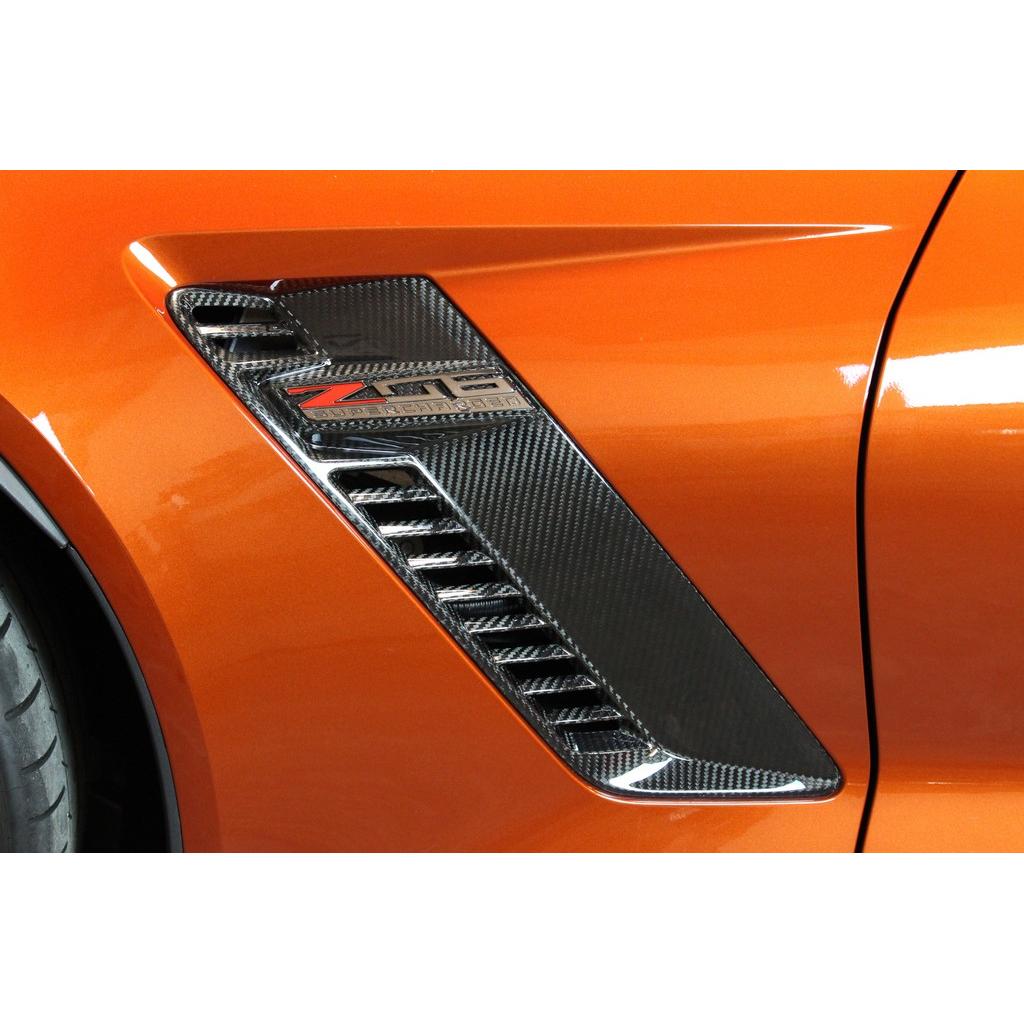 APR Performance Carbon Fiber Fender Vents for C7 Chevrolet Corvette Z06