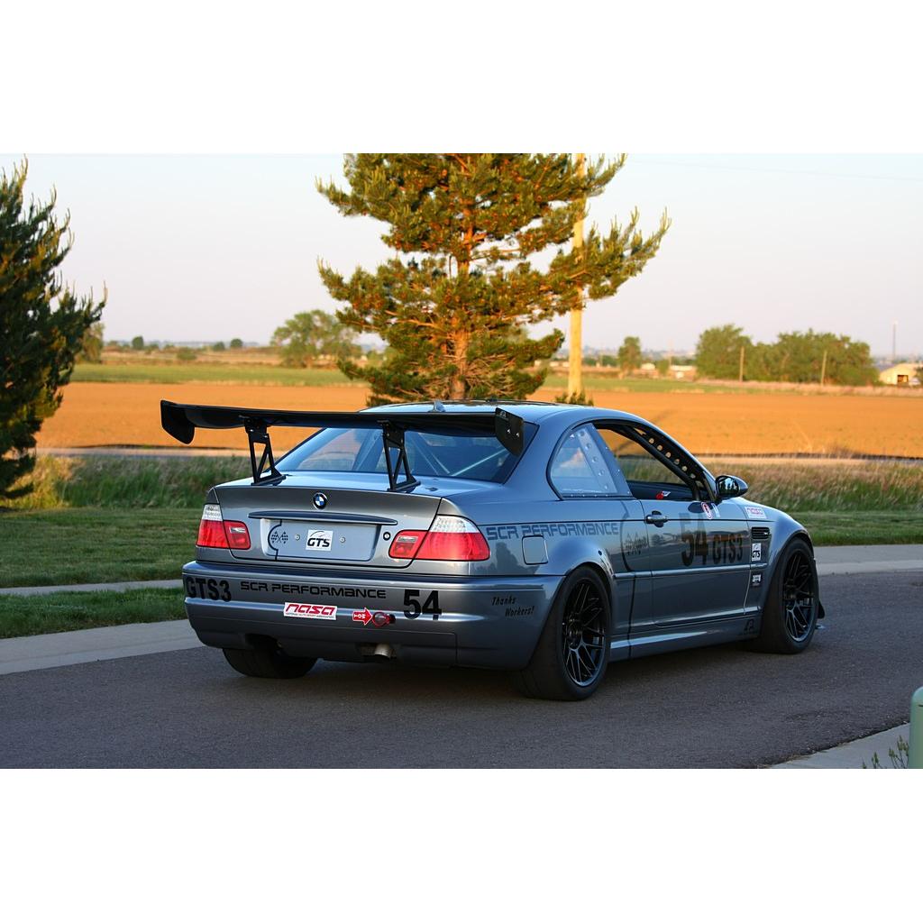 APR Performance Carbon Fiber GTC-500 61″ Adjustable Wing for E46 BMW 3 Series and M3