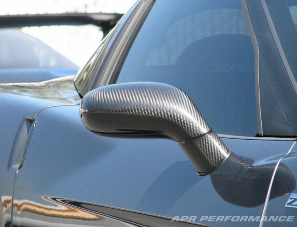 APR Performance Carbon Fiber Mirror Covers for C6 Chevrolet Corvette
