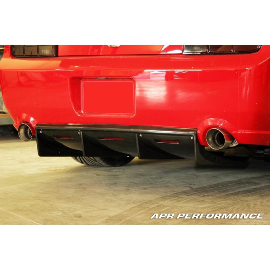 APR Performance Carbon Fiber Rear Diffuser for 2005-2009 S197 Ford Mustang GT